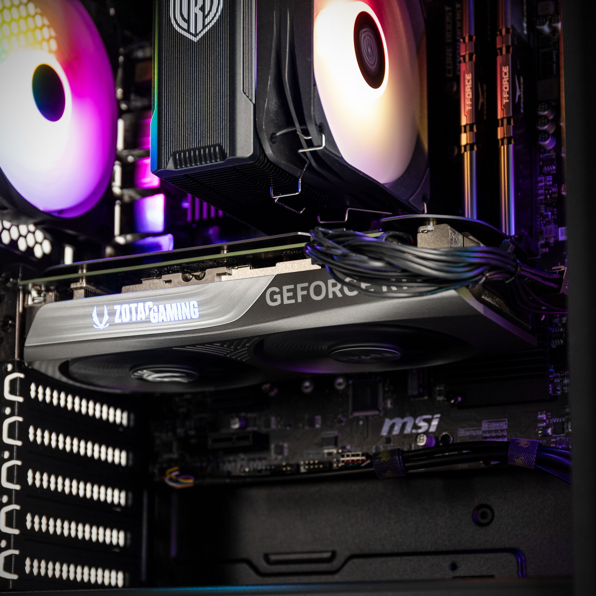 Gaming-PC Cool Breeze, AMD Ryzen 7 5700X, RTX 4060 Ti 16GB Gaming-PC Cool Breeze, AMD Ryzen 7 5700X, RTX 4060 Ti 16GB