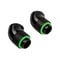 Corsair Hydro X Series Adapter 45 Grad G1/4 Zoll AG auf G1/4 Zoll IG - 2er Pack, drehbar, schwarz