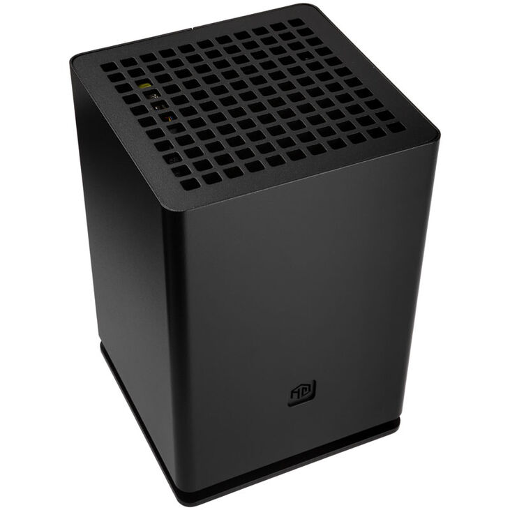 HGC Osmi 3.1 Aluminium Mini-ITX Gehäuse - schwarz image number 1