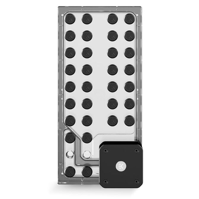 EK Water Blocks EK-QuantumX Loophole Distroplate D5 PWM - schwarz image number 3