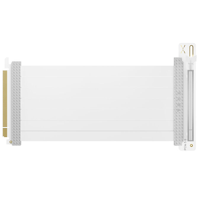 TRYX STRING PCIe 5.0 x16 Riser Cable, 200mm - white image number 1