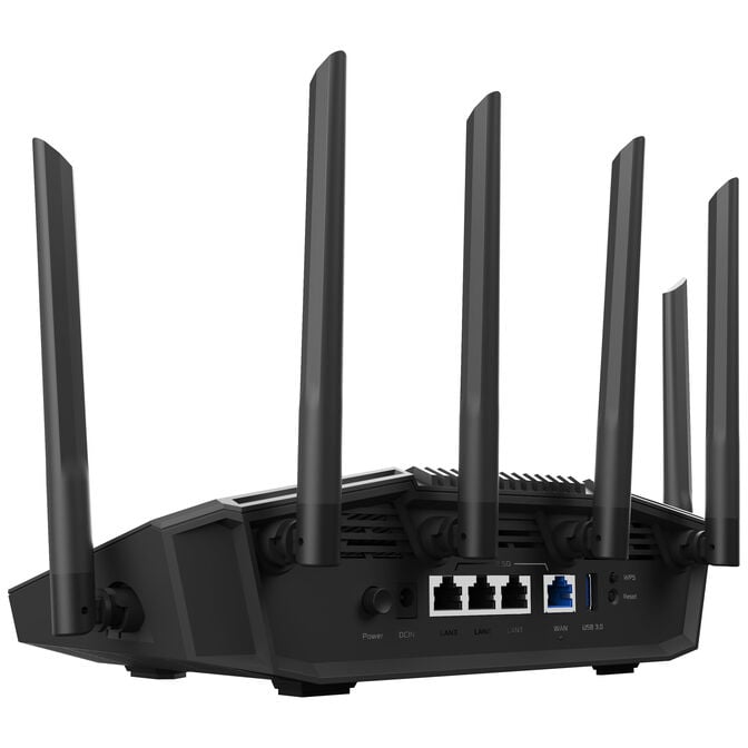 ASUS TUF Gaming BE9400 Tri-Band WiFi 7 Gaming Router - schwarz image number 3