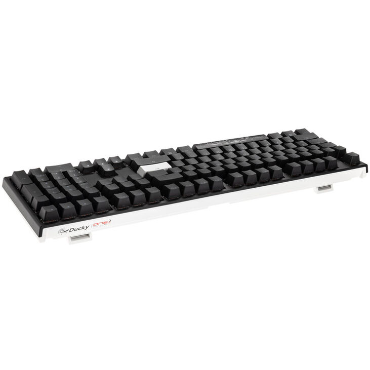 Ducky One 2 Backlit PBT Gaming Tastatur, MX-Blue, RGB LED - schwarz (US) image number 2