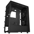 ASUS ProArt PA401 Wood Edition PC-Geh&auml;use, Midi-Tower,  ATX, Tempered Glass - schwarz image number null