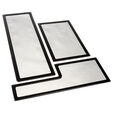 Demciflex dust filter set for PHANTEKS Enthoo Luxe - black/black image number null