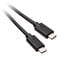 InLine USB 3.2 Gen.2 Kabel, USB Typ-C Stecker/Stecker, schwarz - 1,5m