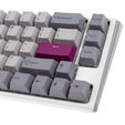 Ducky One 3 Mist Grey SF Gaming Tastatur, RGB LED - MX-Blue (US) image number null