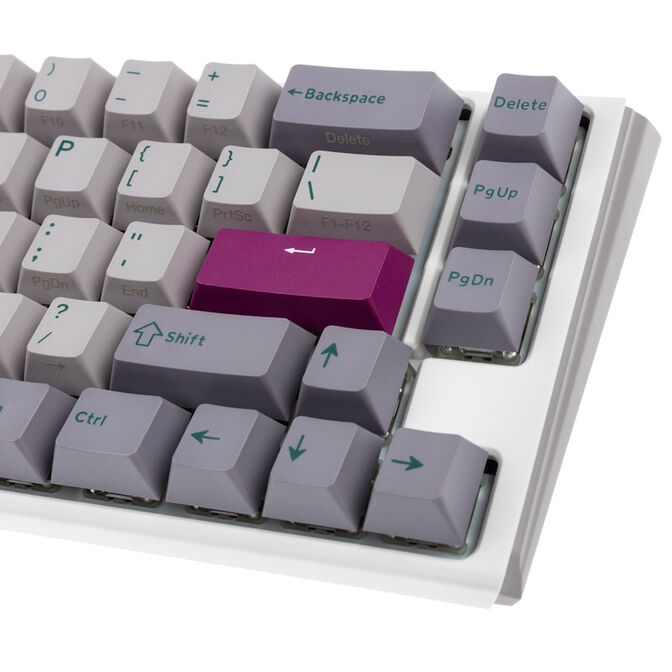 Ducky One 3 Mist Grey SF Gaming Tastatur, RGB LED - MX-Blue (US) image number 6