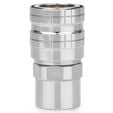 Thermal Grizzly DeltaMate Quick Disconnect Female - F, Gloss Nickel image number null