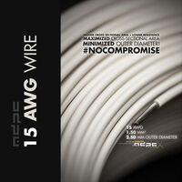 MDPC-X Schaltlitze 15-AWG Creme-White, 1m