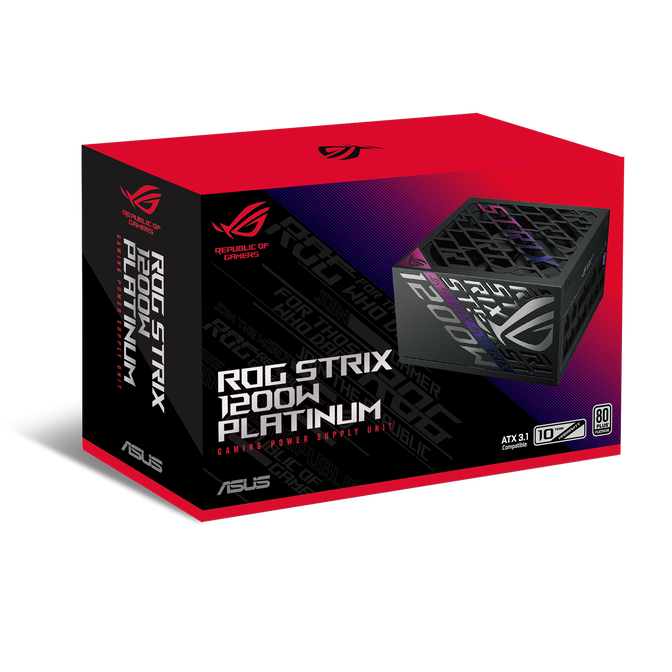 ASUS ROG Strix 1200 Platinum power supply, 80 PLUS Platinum, modular, PCIe 5.1 - 1,200 watts image number 15