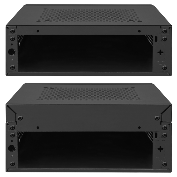 SilverStone Milo 10 Mini PC Case, Mini-ITX - black image number 10