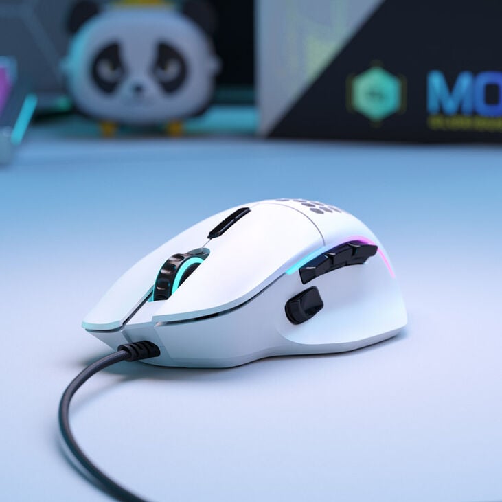Glorious Model I Gaming-Mouse - white, matte image number 5