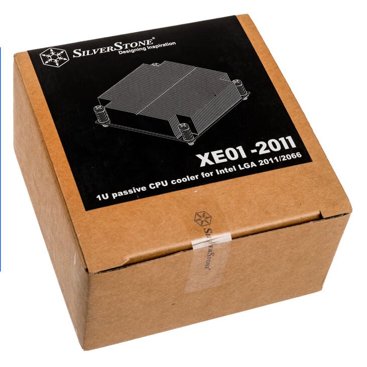 SilverStone SST-XE01-2011 - Xeon CPU Passiv Kühler - Intel LGA2011/2066 image number 5