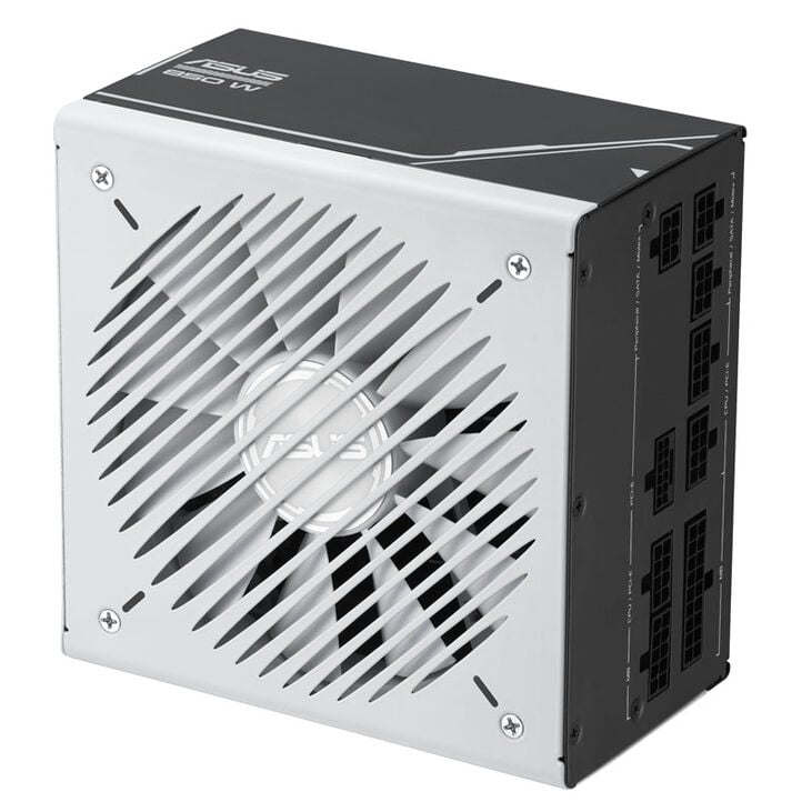 ASUS PRIME Gold AP-850G 80 PLUS GOLD Power Supply - 850 Watt, white image number 2