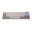 Corsair CLIPPER PRO MINI 60 Hall Effect Gaming Keyboard, Backlit RGB LED, CORSAIR MGX Core, WHT , PBT DS Keycaps image number null