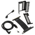 CableMod vertikale Grafikkartenhalterung mit PCIe x16 Riser Kabel, 1x DisplayPort, 1x HDMI - schwarz image number null