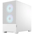 Fractal Design Pop Mini Air RGB Clear Tint Micro-ATX-Geh&auml;use, Tempered Glass - wei&szlig; image number null