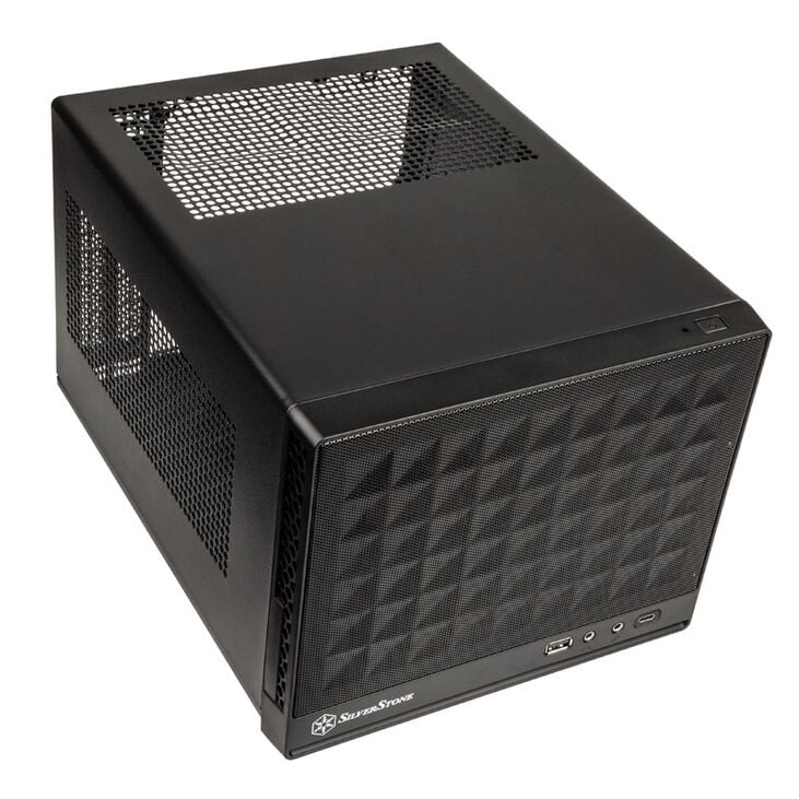 SilverStone SST-SG13B-C Sugo 13, Mini-ITX Gehäuse, Mesh Front Panel, USB Type C - schwarz image number 7