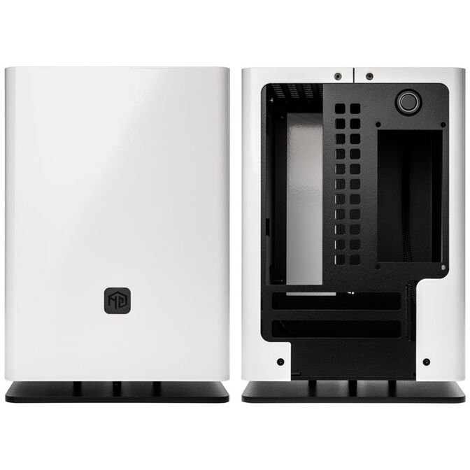 HGC Osmi 3.1 Aluminium Mini-ITX Case - white image number 4