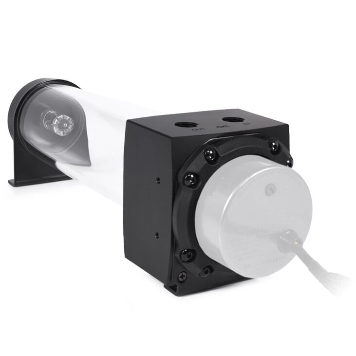 Alphacool Core 200 Aurora ARGB Ausgleichbehälter, Acryl - schwarz image number 4