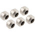 Optimus Hardtube Fitting, 12 mm, 6er-Pack mit Werkzeug - Satin Nickel image number null