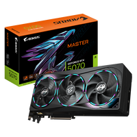 GIGABYTE Aorus GeForce RTX 5070 Master 12G, 12288 MB GDDR7