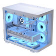 Aerocool P500C PC-Geh&auml;use, Midi-Tower, ATX, Tempered Glass - wei&szlig; image number null