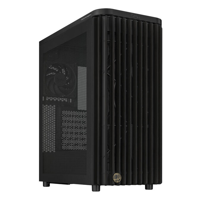 ASUS ProArt PA401 Wood Edition PC-Geh&auml;use, Midi-Tower, ATX, Mesh-Panel &ndash; schwarz image number 0