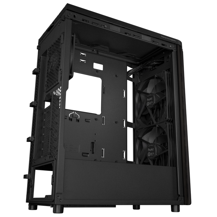 ASUS ProArt PA401 Wood Edition PC-Gehäuse, Midi-Tower, ATX - schwarz image number 12