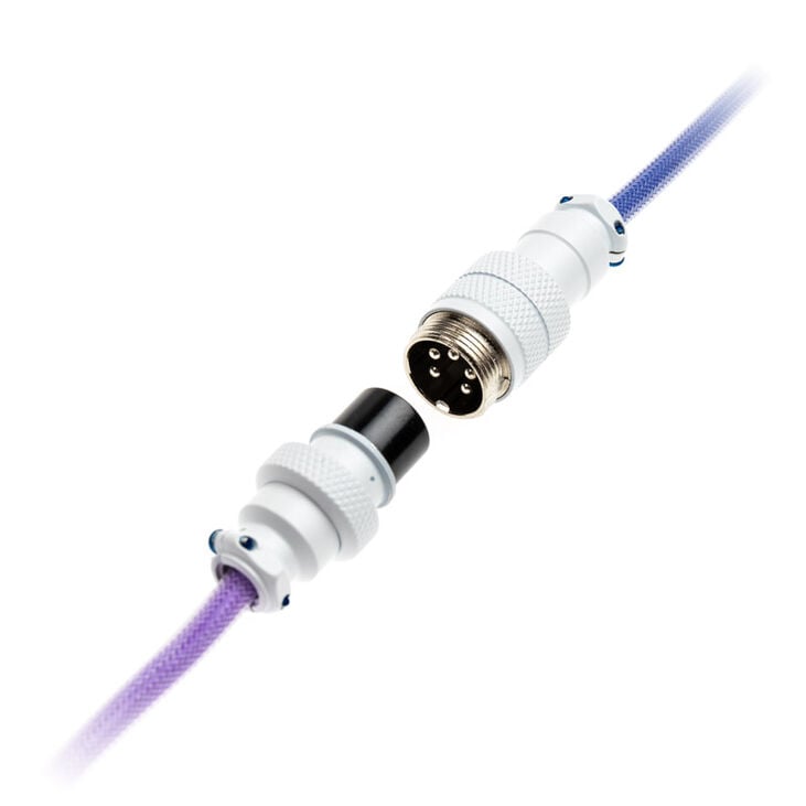 Ducky Premicord Afterglow Coiled Cable, USB Typ C auf Typ A - 1,8m image number 1