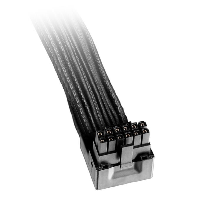 be quiet! 12V-2X6 12VHPWR 90 Grad PCIe 5.0 Adapterkabel - 700mm image number 1
