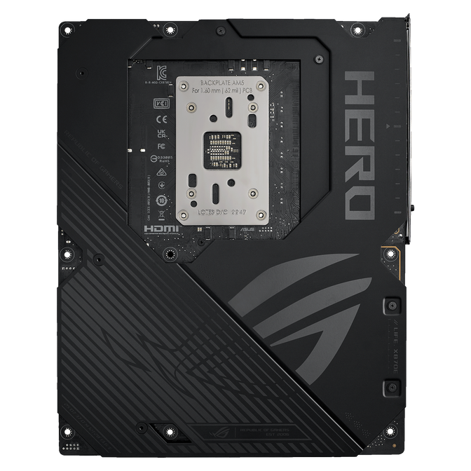 ASUS ROG Crosshair X870E Hero Mainboard, AMD X870E, Sockel AM5, DDR5 image number 11