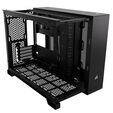 Corsair 250D Airflow Micro-ATX Case, Tempered Glass - black image number null