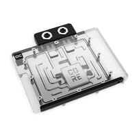Alphacool Core GeForce RTX 5080 Vanguard/SUPRIM GPU Water Cooler, ARGB, with Backplate - Acrylic