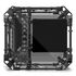 Alphacool Apex Pro Skeleton Case, Mid Tower, ATX, Distro Plate - Carbon/black image number null