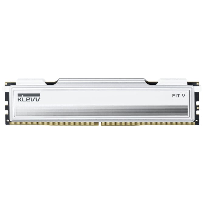 KLEVV FIT V DDR5-6000 RAM, CL28, XMP 3.0 & EXPO - 32 GB Dual-Kit, wei&szlig; image number 1