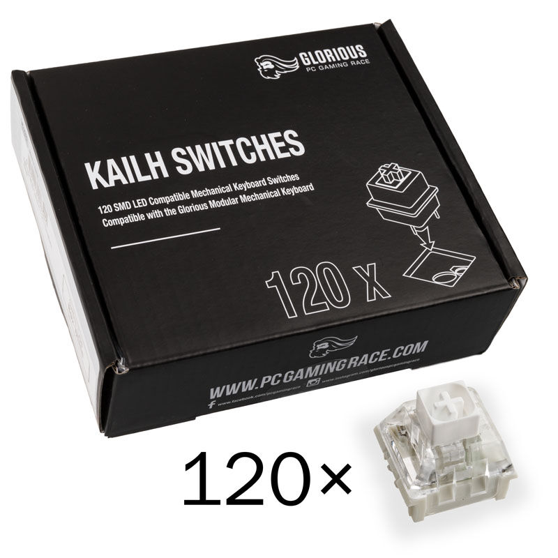 Glorious Kailh Box White Switches (120 Stück) GAKC-067