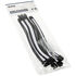 Kolink Core Standard Braided Cable Extension Kit - Jet Black/Brilliant White image number null