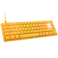 Ducky One 3 Yellow SF Gaming Keyboard, RGB LED - MX-Silent-Red