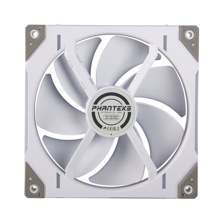 Phanteks NV9 E-ATX-Gehäuse, Tempered Glass, ARGB + D30 PWM Regular Airflow, D-RGB Lüfter, 3er Pack - 140mm, weiß image number 14