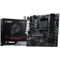 MSI Pro B550M-P WIFI6E, Sockel AM4, AMD B550, mATX, DDR4