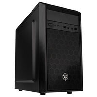 SilverStone Precision PS16 Micro-ATX Geh&auml;use - schwarz