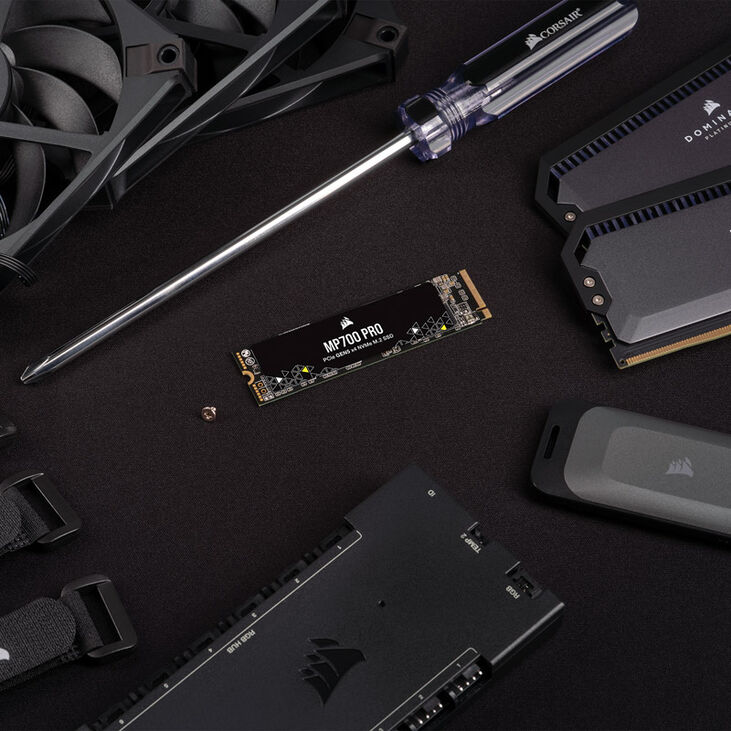 Corsair MP700 Pro NVMe SSD, PCIe 5.0 M.2 Type 2280 - 4 TB image number 7