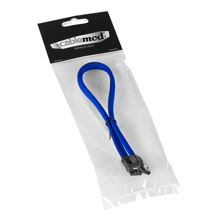 CableMod ModMesh SATA 3 Cable 30cm - blue image number 3