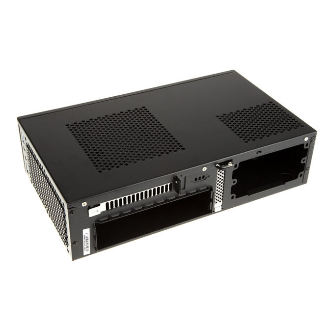 SilverStone SST-ML05B Milo HTPC Geh&auml;use - schwarz image number 1