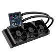 CORSAIR NAUTILUS II 360 RS LCD AiO-Wasserk&uuml;hlung, 3,5-Zoll-LCD, FlowDrive 2S, RS II L&uuml;fter - 360mm, schwarz image number null
