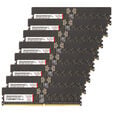 V-Color OC R-DIMM DDR5-6000 RAM, CL32, EXPO - 256 GB Octa-Kit, black image number null