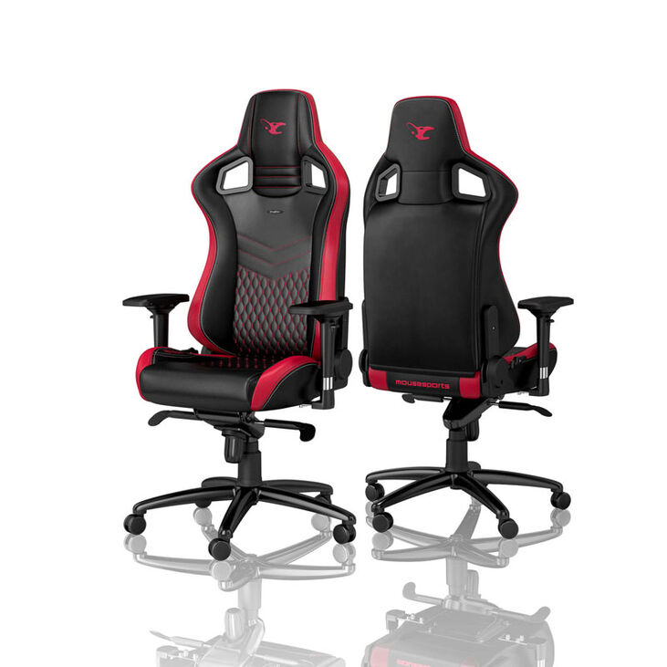 noblechairs EPIC Gaming Stuhl - mousesports Edition - schwarz/rot image number 1