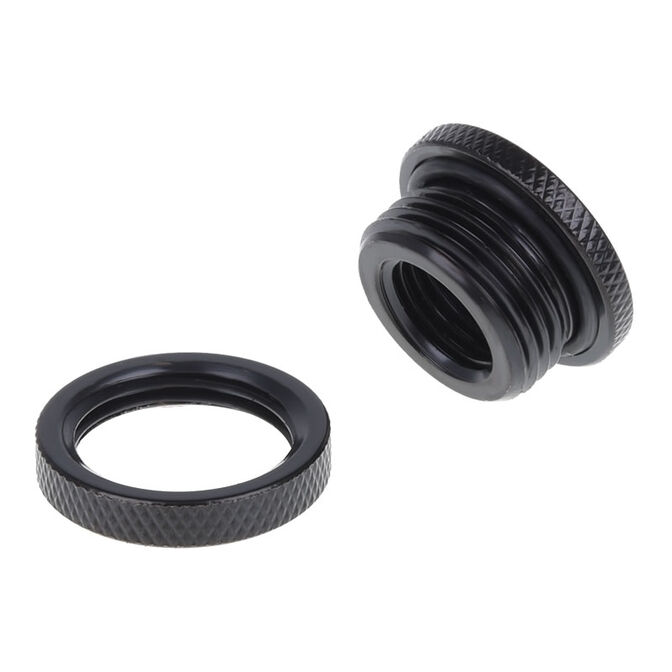 Alphacool HF Schottverschraubung, kurze Version, G1/4 - Schwarz image number 1